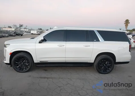 2021 Cadillac Escalade Esv 4Wd Premium Luxury z USA, uszkodzony, nr VIN 1GYS4KKLXMR484495